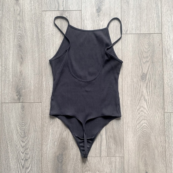 DARK GREY Aritzia Wilfred Annency Bodysuit - Picture 2 of 8
